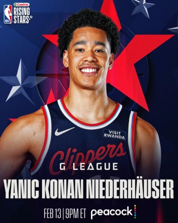 AG视讯-未来可期！NBA官方：祝贺尼德豪泽入选今年全明星新秀赛